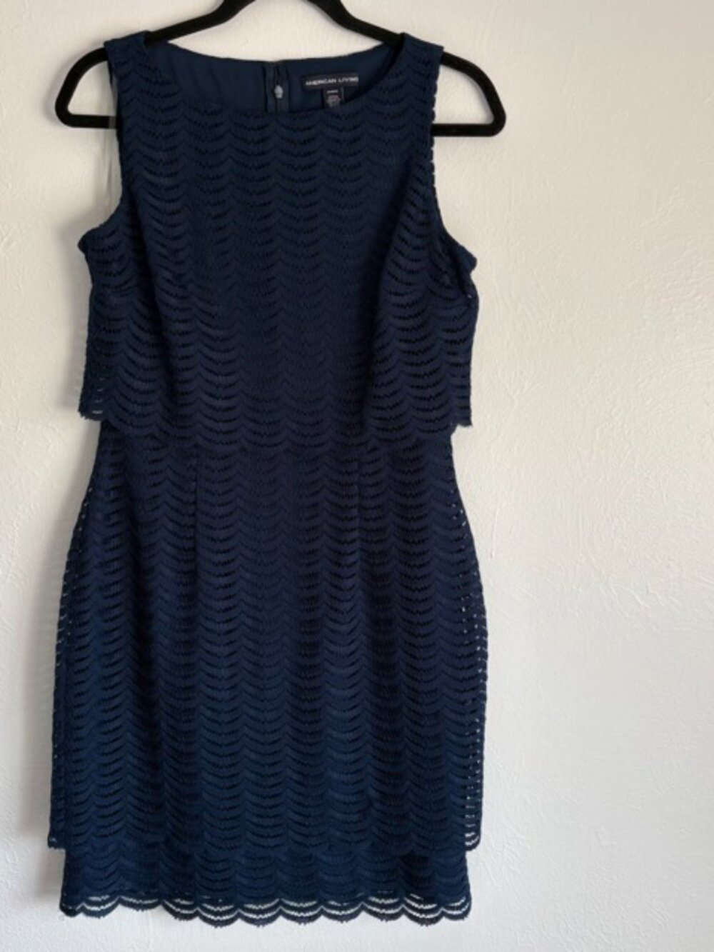 Navy Cocktail Dress - Size 6